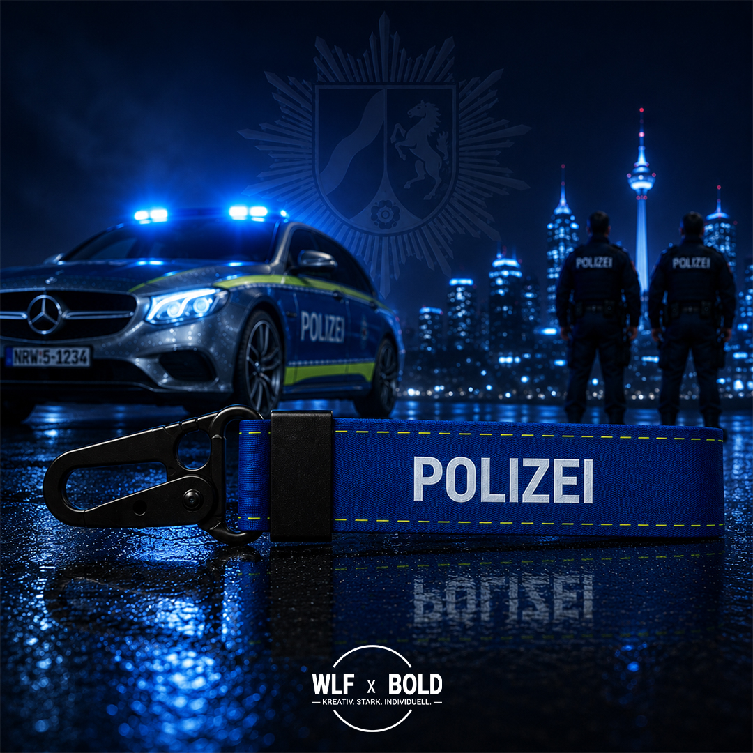 Schlüsselanhänger Polizei