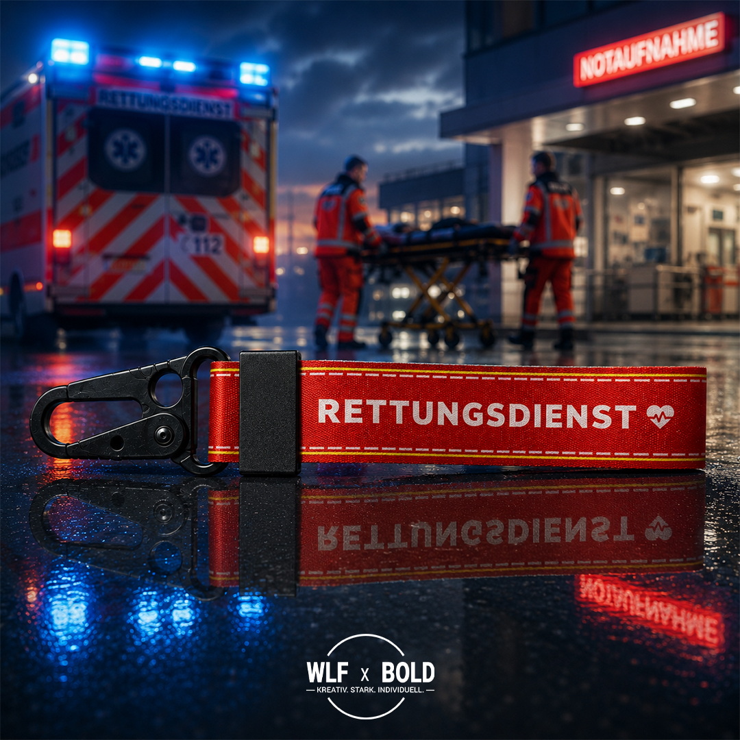 Schlüsselanhänger Rettungsdienst